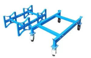 TY100 թմբուկի դարակաշարերի հավաքում